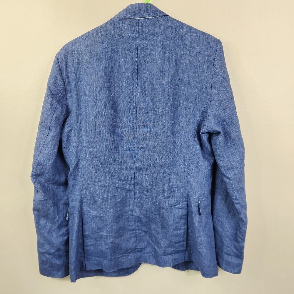 Zara Man Multipocket 2 Button Double Vented Light… - image 5